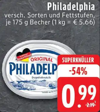 Edeka Philadelphia Angebot