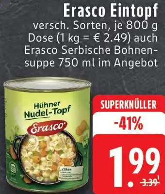 Edeka Erasco Eintopf Angebot