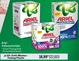 METRO Ariel Vollwaschmittel Angebot