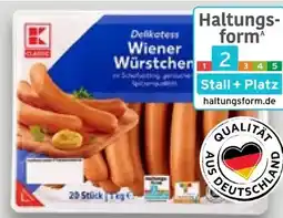 Kaufland K-Classic Wiener Würstchen Angebot