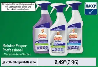 METRO Meister Proper Professional Angebot