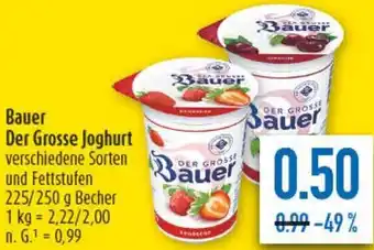 diska Bauer Der Grosse Joghurt Angebot