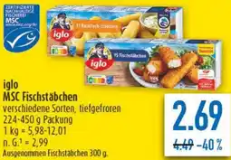 diska iglo MSC Fischstäbchen Angebot