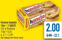 diska Ferrero hanuta Angebot