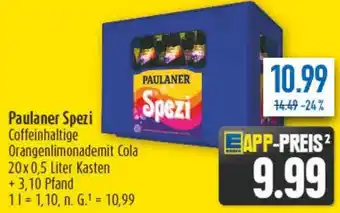 diska Paulaner Spezi Angebot