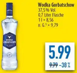 diska Wodka Gorbatschow Angebot