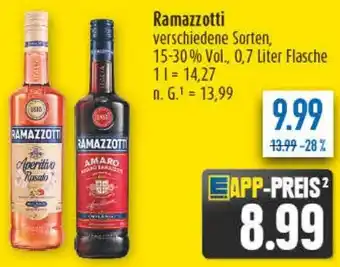 diska Ramazzotti Angebot