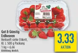 diska Gut & Günstig Erdbeeren Angebot