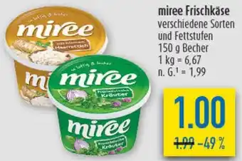 diska miree Frischkäse Angebot