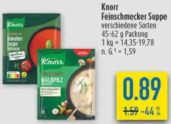 diska Knorr Feinschmecker Suppe Angebot