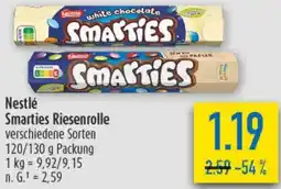 diska Nestlé Smarties Riesenrolle Angebot