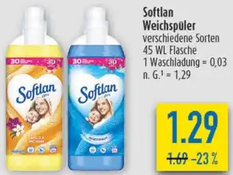 diska Softlan Weichspüler Angebot