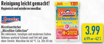 diska Spontex Microfasertücher ,,Microfibre Collection" Angebot