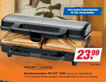 Expert PROFI COOK Sandwichmaker ST 3477 Angebot