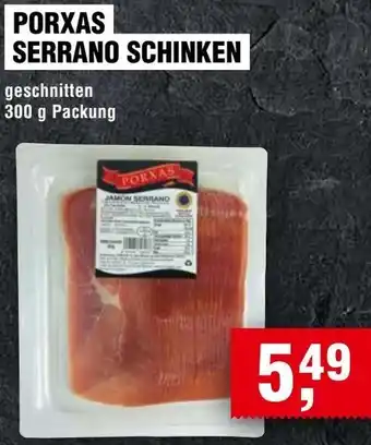 Handelshof Porxas serrano schinken Angebot