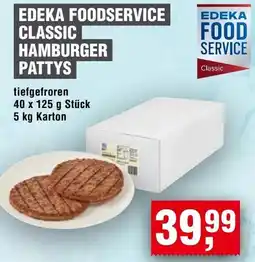 Handelshof Edeka foodservice classic hamburger pattys Angebot