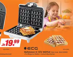 Expert ECG Waffeleisen S 1370 WAFFLE Angebot