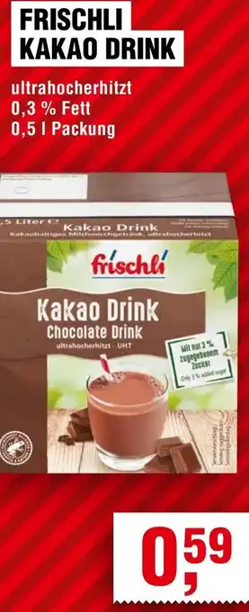 Handelshof Frischli kakao drink Angebot