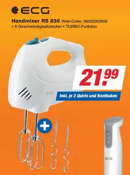 Expert ECG Handmixer RS 836 Angebot