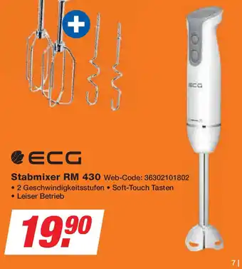 Expert ECG Stabmixer RM 430 Angebot