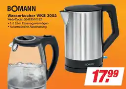 Expert BOMANN Wasserkocher WKS 3002 Angebot