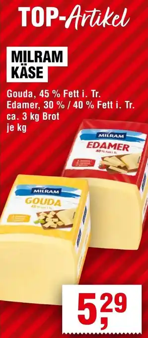 Handelshof Milram käse Angebot