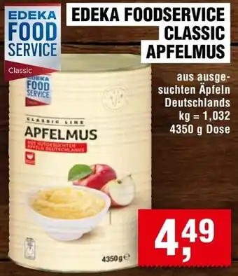 Handelshof Edeka foodservice classic apfelmus Angebot