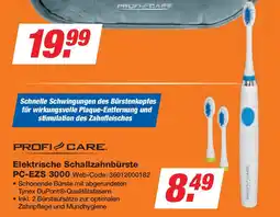 Expert PROFI CARE Elektrische Schallzahnbürste PC-EZS 3000 Angebot