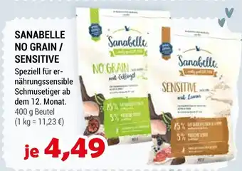 Zookauf Sanabelle no grain / sensitive Angebot