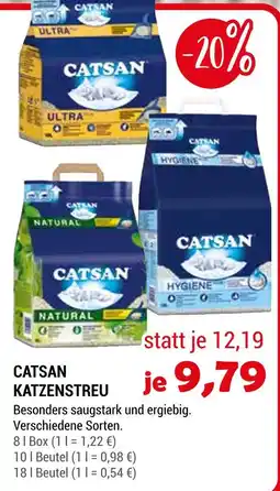 Zookauf Catsan katzenstreu Angebot