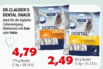 Zookauf Dr.clauder's dental snack Angebot