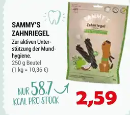 Zookauf Sammy's zahnriegel Angebot