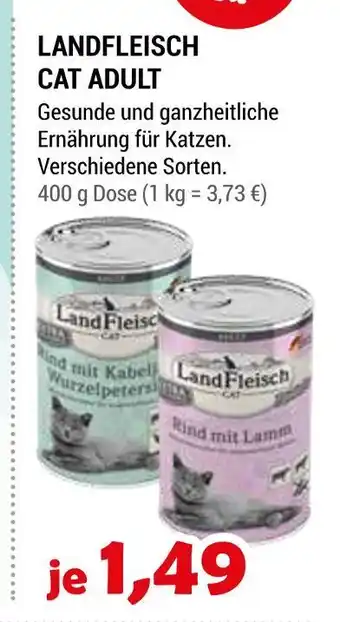 Zookauf Landfleisch cat adult Angebot