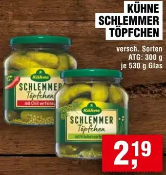 Handelshof Kühne schlemmer töpfchen Angebot