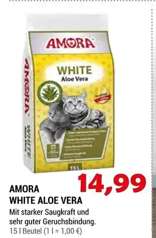 Zookauf Amora white aloe vera Angebot