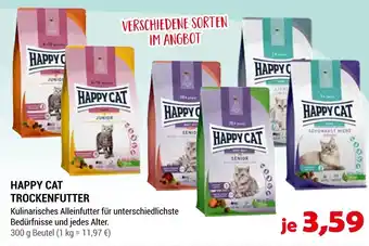 Zookauf Happy cat trockenfutter Angebot