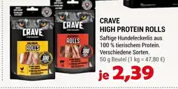 Zookauf Crave high protein rolls Angebot