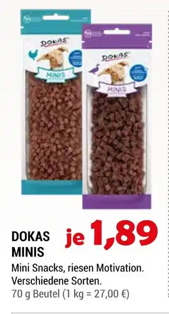 Zookauf Dokas minis Angebot