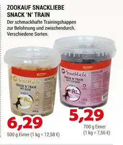 Zookauf Zookauf snackliebe snack 'n' train Angebot