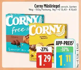 Edeka Xpress Corny müsliriegel Angebot