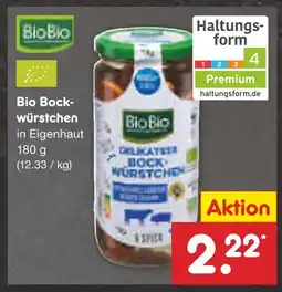 Netto Marken-Discount Biobio bio bockwürstchen Angebot