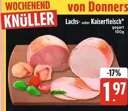 Edeka Xpress Lachs- oder kaiserfleisch Angebot