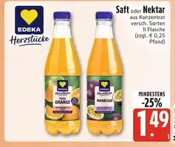 Edeka Xpress Edeka herzstücke saft oder nektar Angebot