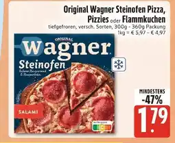 Edeka Xpress Original wagner steinofen pizza, pizzies oder flammkuchen Angebot