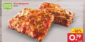 Netto Marken-Discount Backstube pizza margherita Angebot