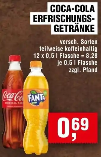 Handelshof Coca-cola erfrischungsgetränke Angebot