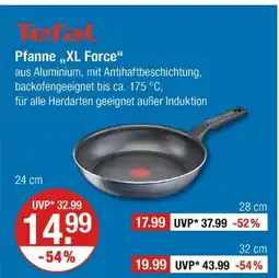 V Markt Tefal pfanne „xl force“ Angebot