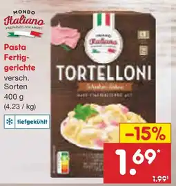 Netto Marken-Discount Mondo italiano pasta fertiggerichte Angebot