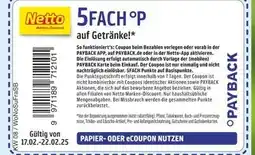 Netto Marken-Discount Payback 5fach °p Angebot