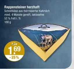 V Markt Rappensteiner herzhaft Angebot